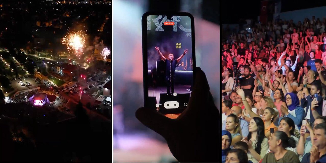 Ünlü sanatçı Konya’da sahne aldı