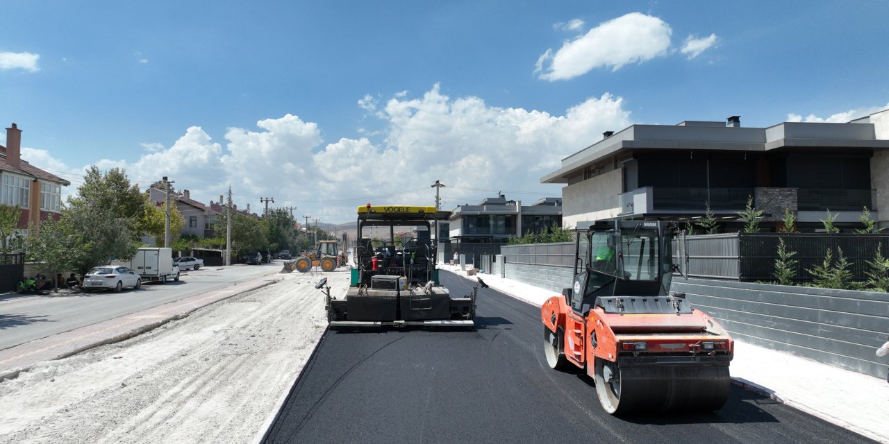 Selçuklu, asfaltıyla parlıyor