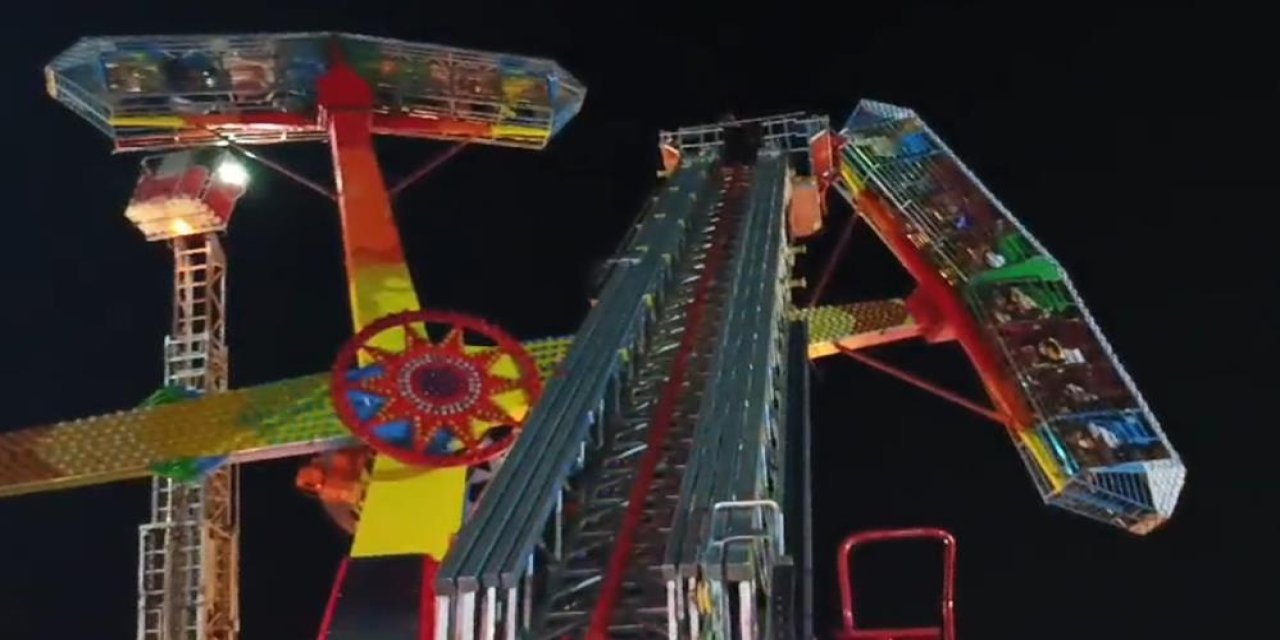 Lunaparkta korku dolu 1 saat