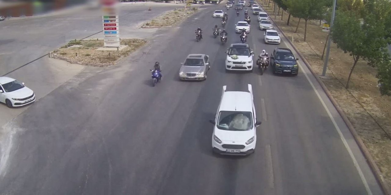 Konya’da düğün konvoyu yapacaklar dikkat! 13 günde 851 bin lira ceza yazıldı