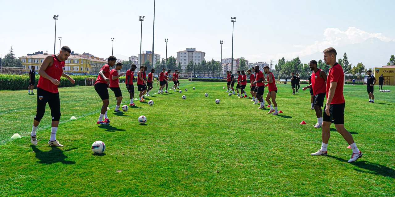 Kayserispor, Konyaspor maçı hazırlıklarını tamamladı