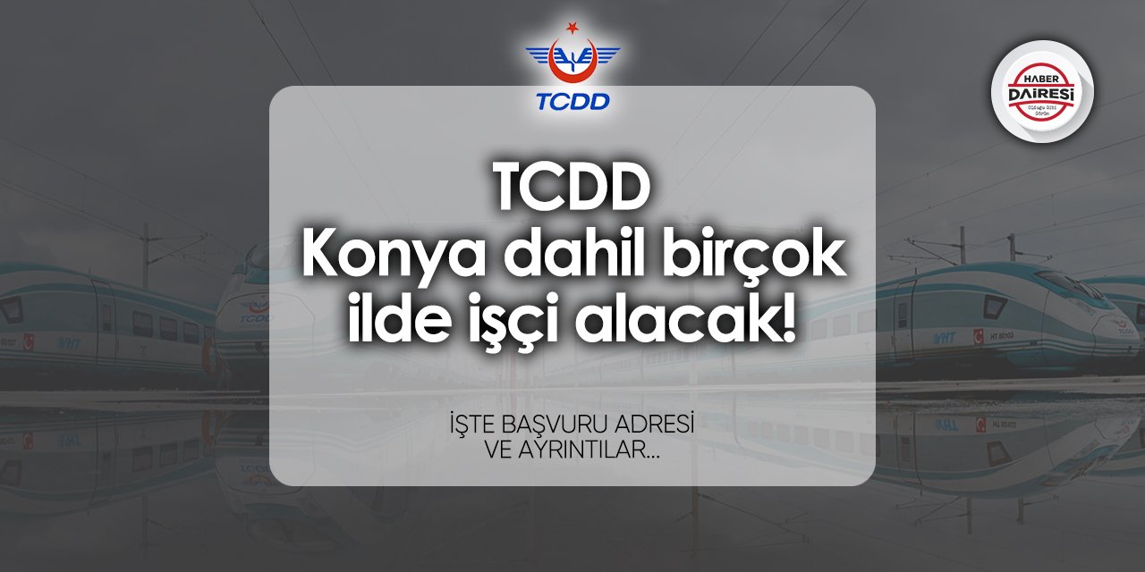 TCDD personel alımı 2024