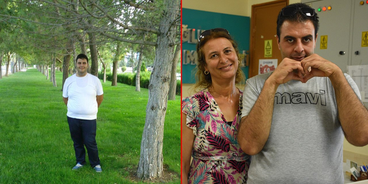 Bambaşka biri oldu! Konya’da otizmli genç tam 47 kilo verdi