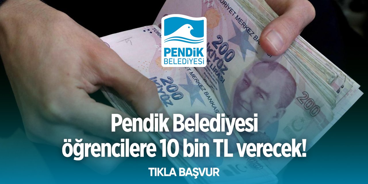 Pendik Belediyesi 10 bin TL yardım başvurusu 2024