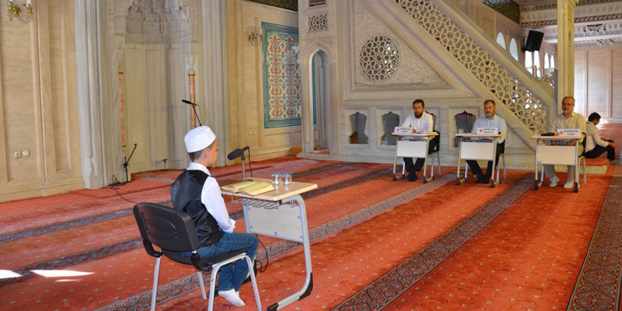 Konya’da Kur’an-ı Kerim’i güzel okuma yarışması düzenlendi