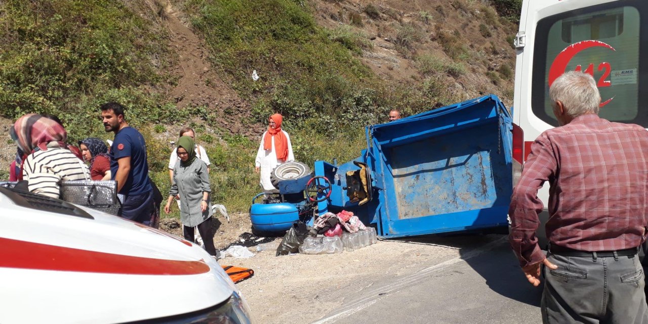 Patpat devrildi: Aynı aileden 7 kişi yaralandı