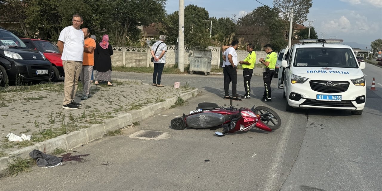 Motosikletler çarpıştı, sürücüler ağır yaralandı