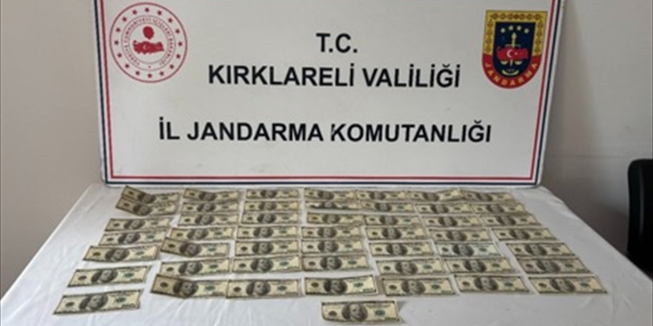 Jandarmanın durdurduğu araçtan sahte dolarlar çıktı