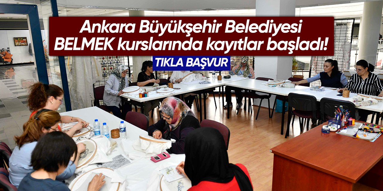 Ankara BELMEK kursları kayıt başvurusu 2024 TIKLA BAŞVUR