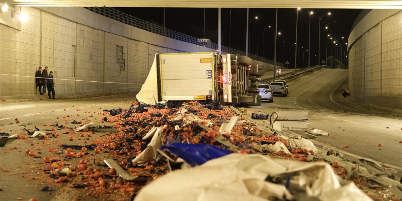 Konya’da alt geçitte devrilen TIR’ın sürücüsü Ali Güner öldü