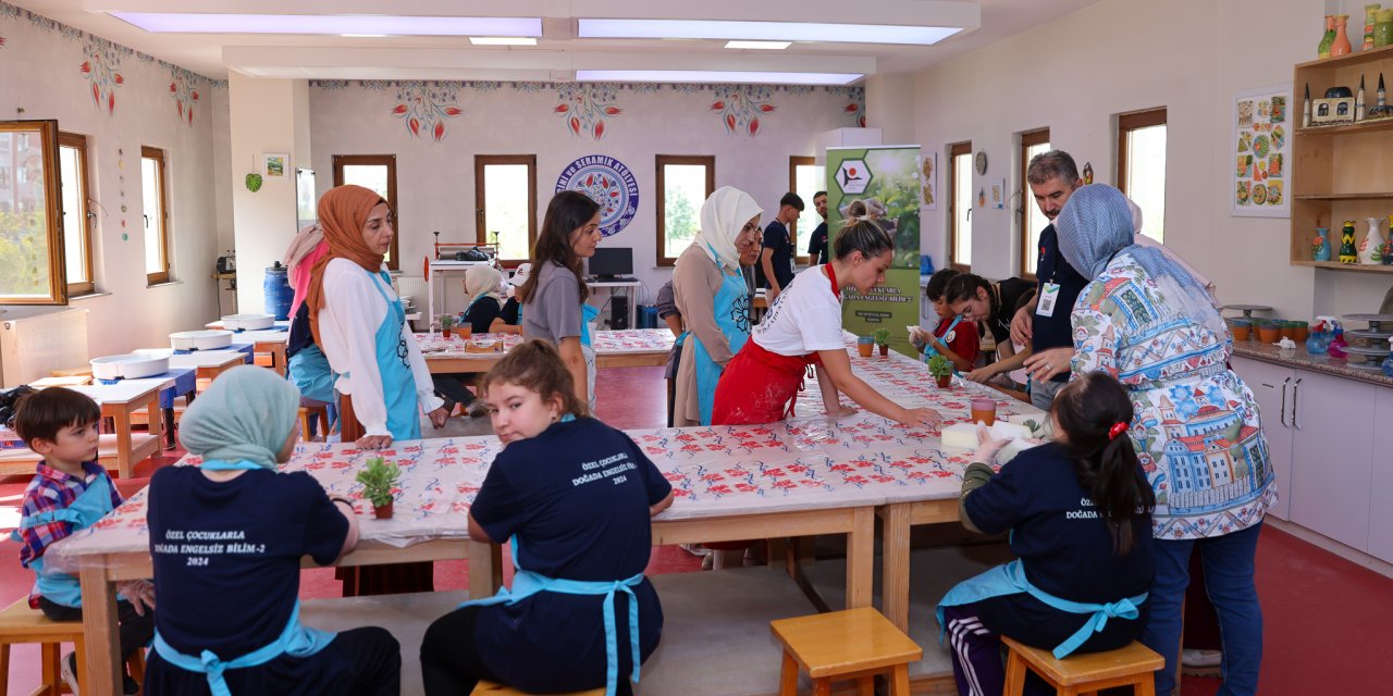 Konya’da özel çocuklara anlamlı etkinlik