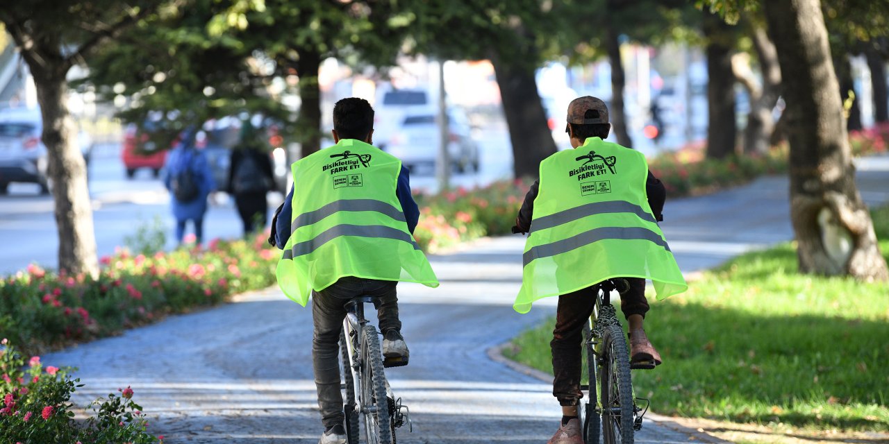 Türkiye’ye örnek olacak! Konya’da bisikletçiler bu kafeye bisikletleriyle girecek