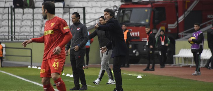 Konyaspor, Bülent Korkmaz ile ilk maçını kaybetti