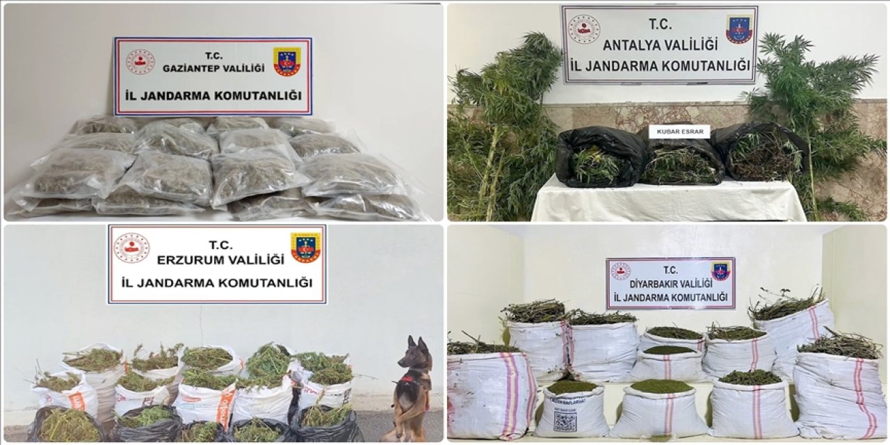 4 ton uyuşturucu madde ele geçirildi