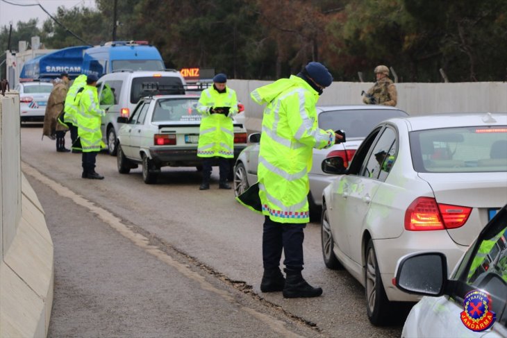 Türkiye genelinde 1200 araç trafikten men edildi
