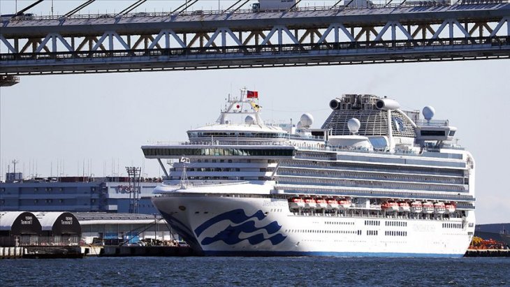 Karantinadaki gemide 70 kişide daha 'Kovid-19' tespit edildi