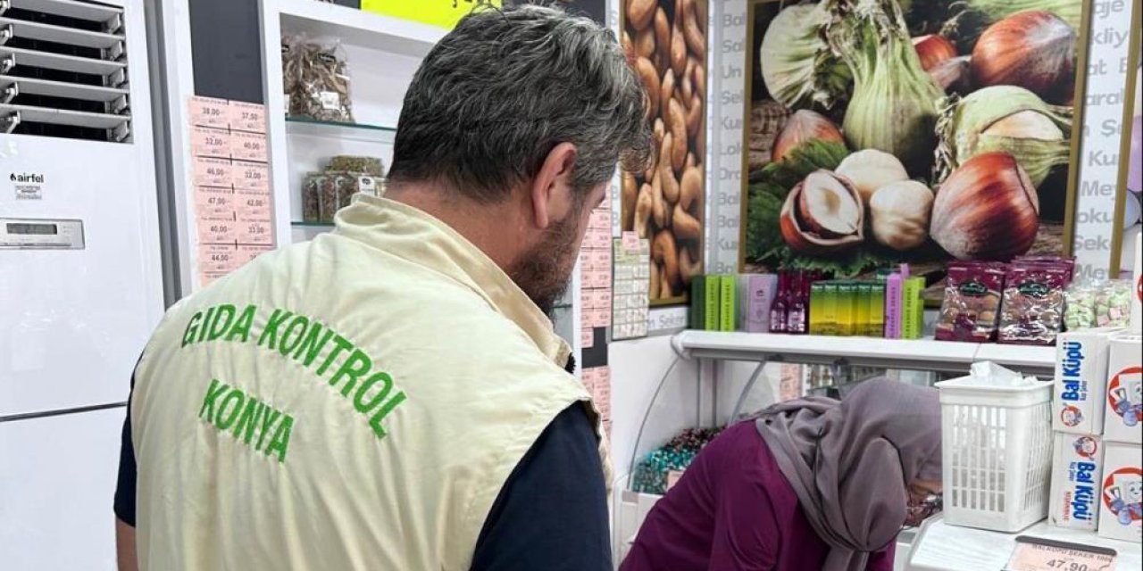 Konya’da iş yerlerine gıda denetimi