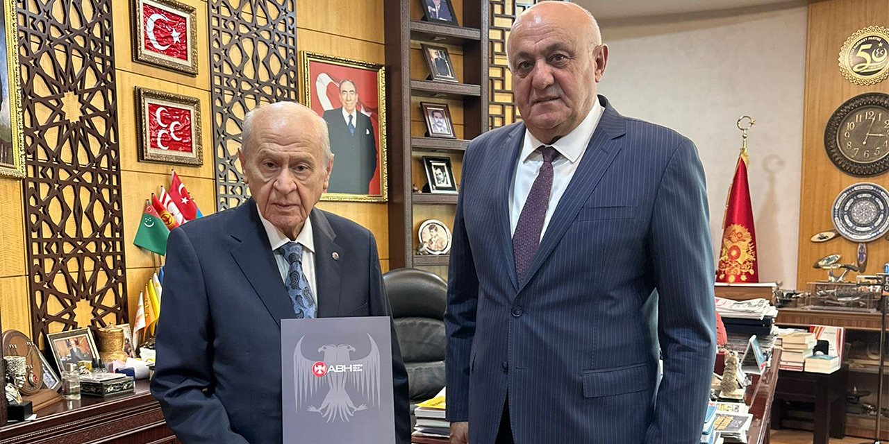 Konya’dan MHP Lideri Bahçeli’ye ziyaret! Başkan Erkoyuncu ile görüştü