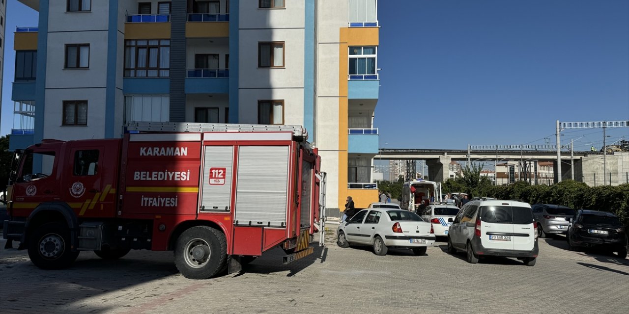 Karaman’da asansör boşluğuna düşen çocuk yaralandı