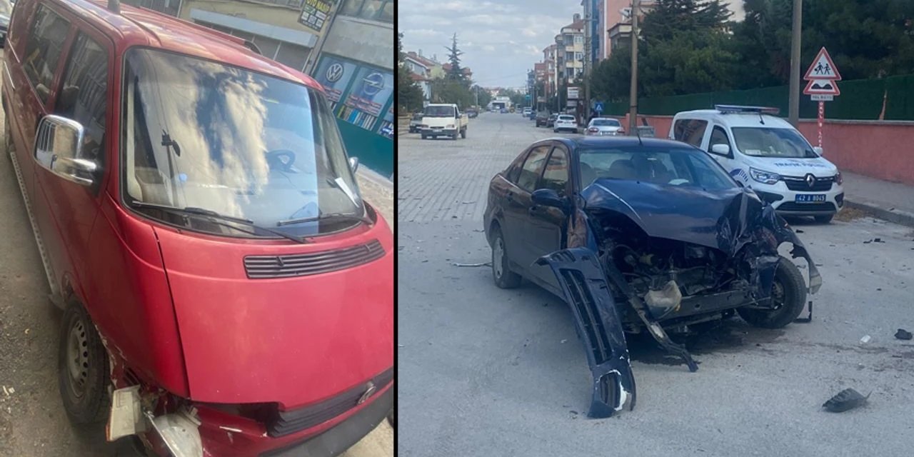 Yer Konya! Kazaya karışıp kaçtı, sanayide yakalandı