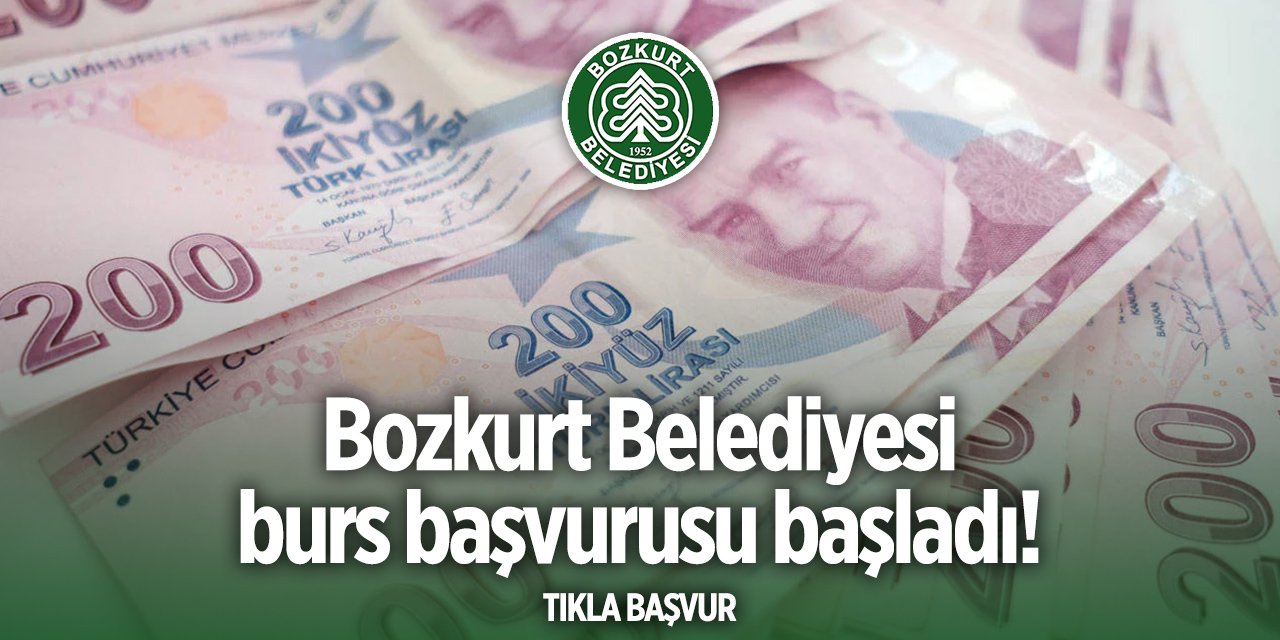 Bozkurt Belediyesi burs başvurusu 2024 TIKLA BAŞVUR