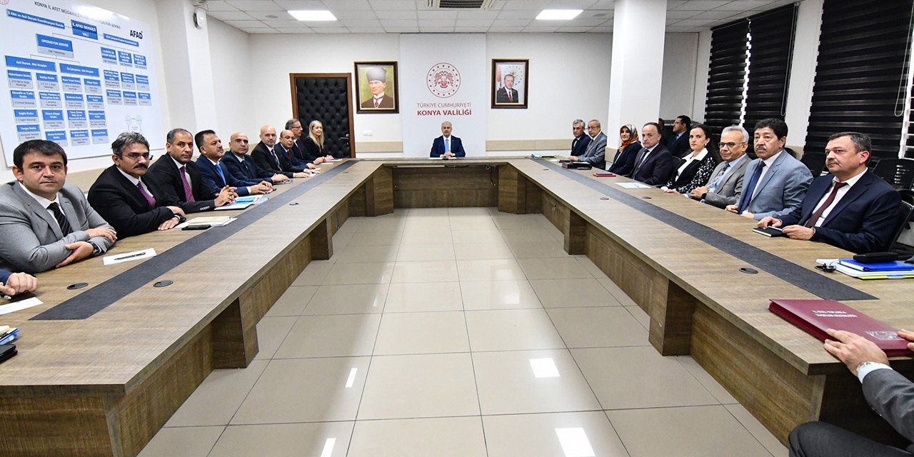 Konya Valisi Akın’dan birim müdürlerine yeni talimat
