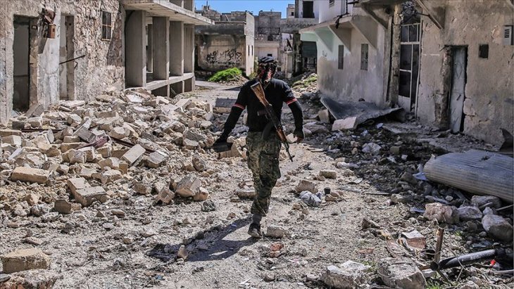 İdlib'de Esed rejimine terör örgütü YPG/PKK da destek veriyor