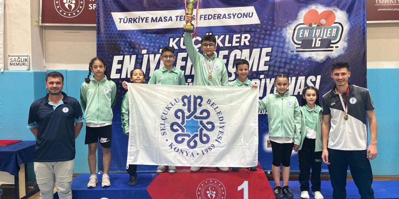 Selçuklu Belediyespor sporcusu Ali Enes Seren Türkiye Şampiyonu