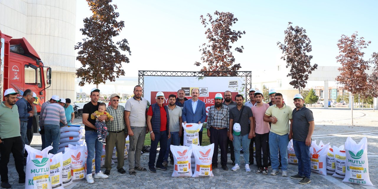 Konya’da yeni üretim sezonunda çiftçiye destek