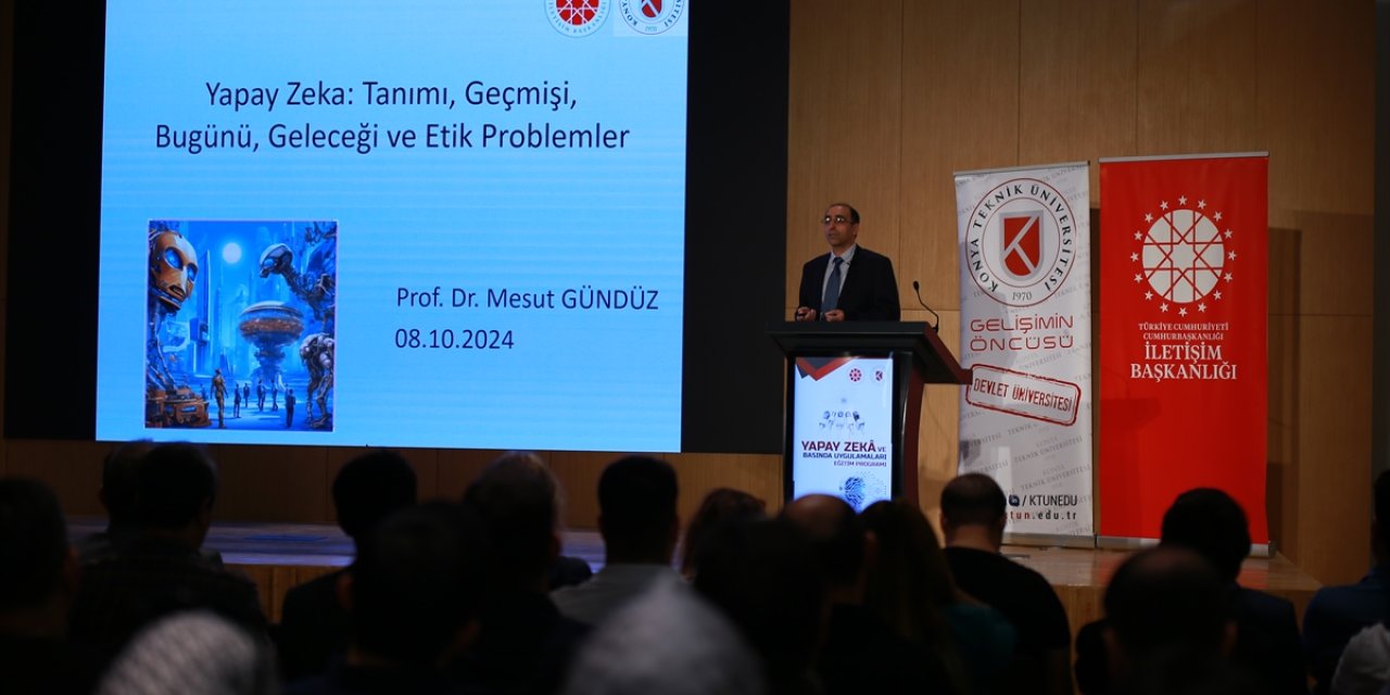 Konya'da Yapay Zeka ve Basında Uygulamaları Eğitim Programı