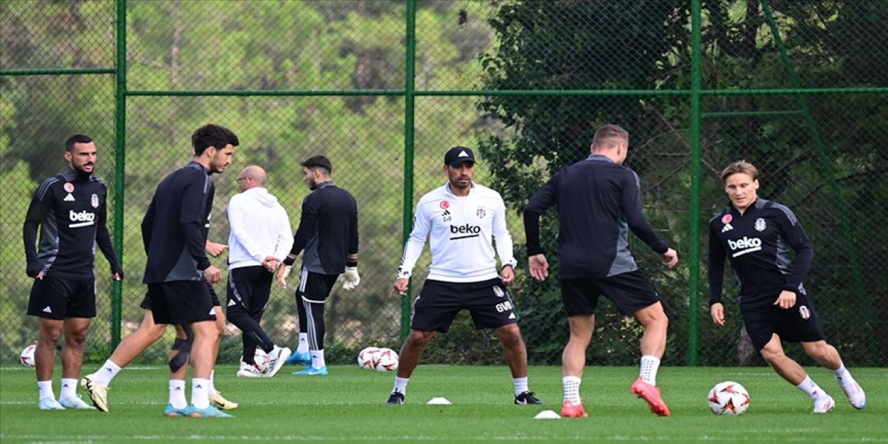 Beşiktaş Konyaspor hazırlıklarını sürdürdü