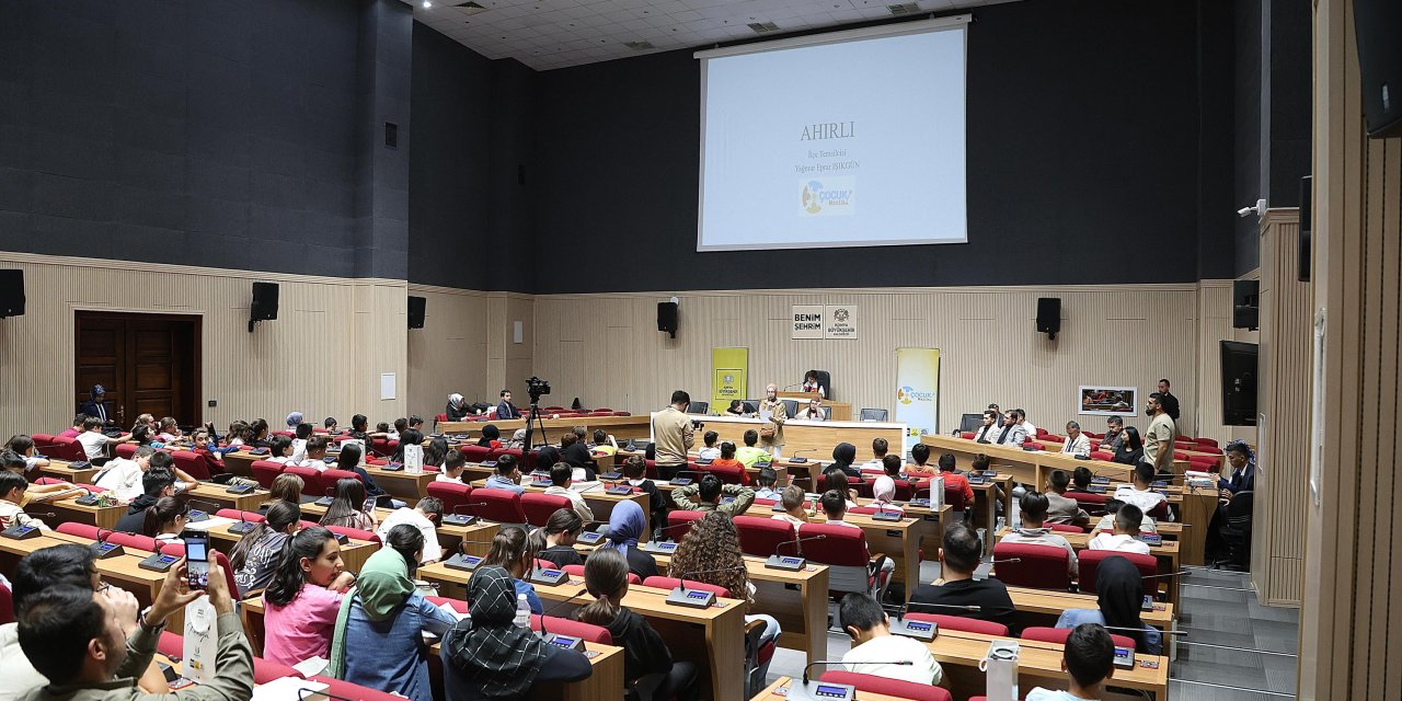 Konya Büyükşehir Belediyesi Çocuk Meclisi toplandı