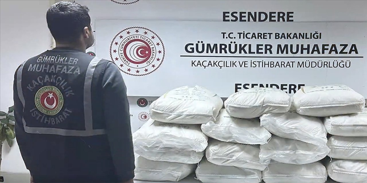 Gümrük Muhafaza ekipleri kaçakçılara göz açtırmadı