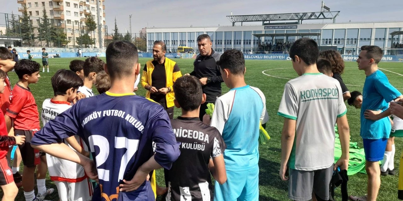 Geleceğin futbol yıldızları Konya’da belirleniyor