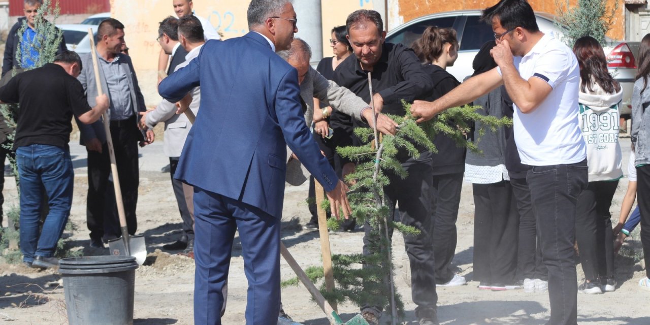 Konya’nın en kurak ilçesinde yeşil iz