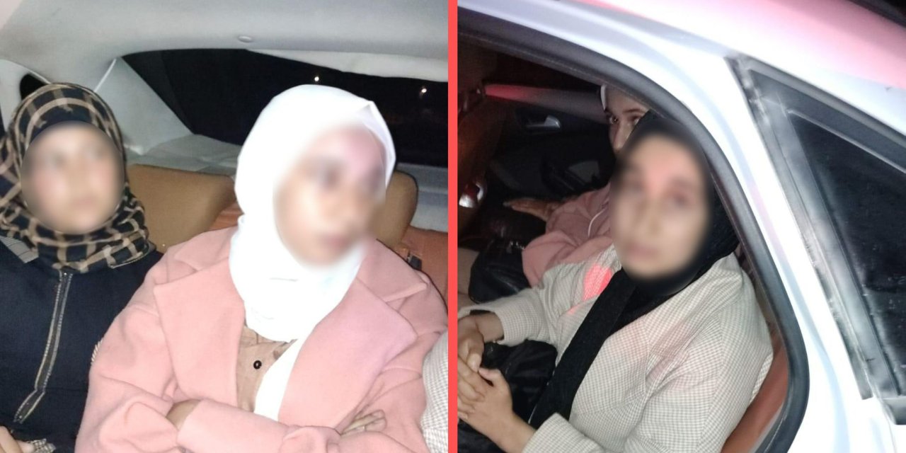 Kaçak göçmenleri Konya’da köy yolları da kurtaramadı