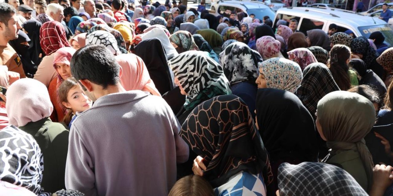 Sosyal medyadan duyan koştu, izdiham yaşandı