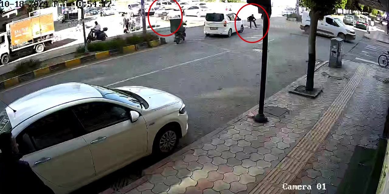 Trafikte tartıştığı iki kişiyi ezmeye çalıştı