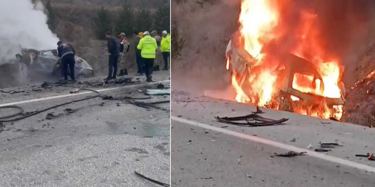 Erzincan’da feci kaza: 5 kişi hayatını kaybetti