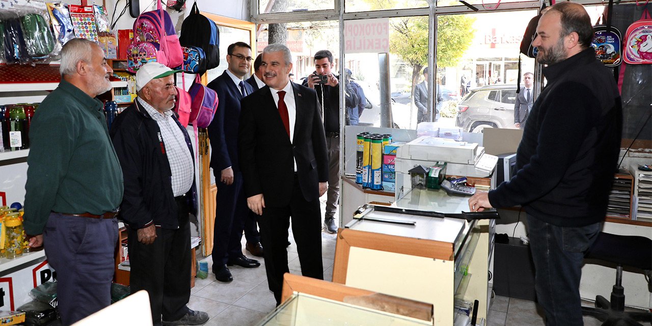 Vali Akın Konya’nın antik yer altı şehriyle ünlü ilçesinde