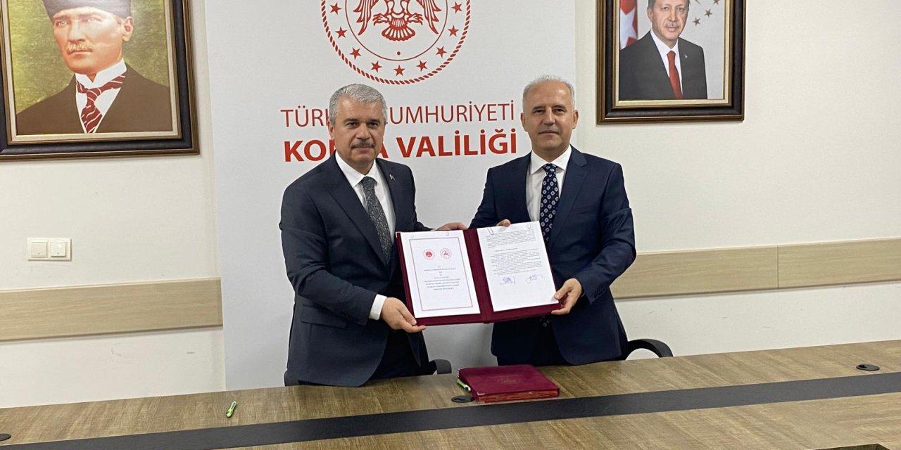 Konya Valiliği ve Cumhuriyet Başsavcılığı arasında önemli protokol