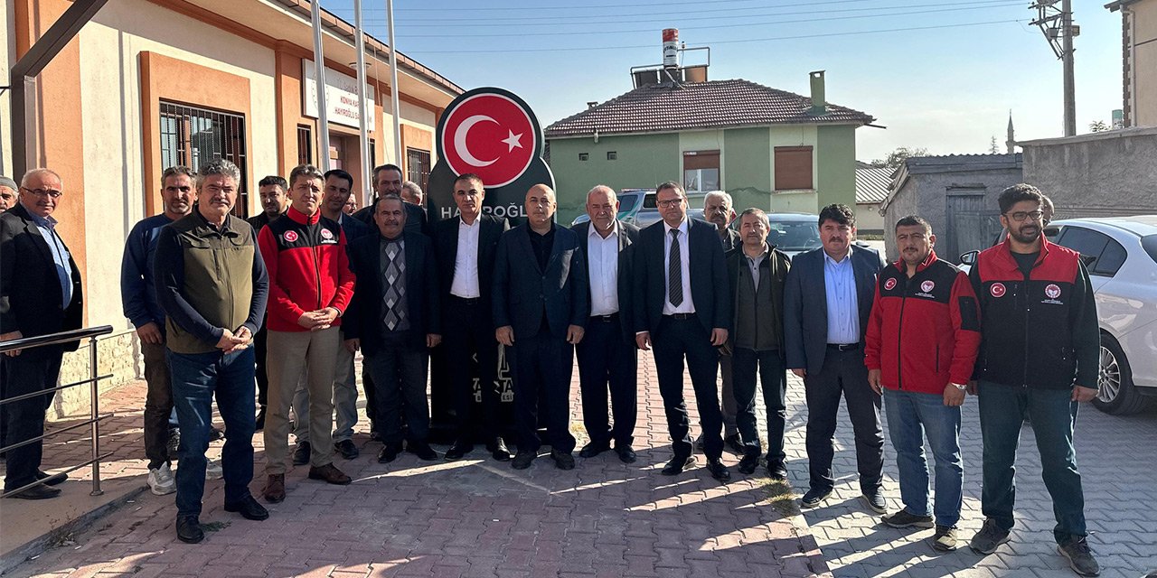 Konya’da 31 ilçede çiftçilerle eş zamanlı toplantı