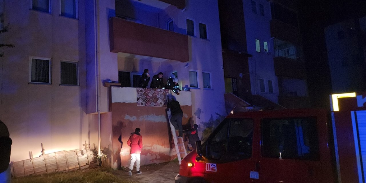 Konya’da 4 katlı binada korku dolu anlar! Gürültü koptu, ardından çöktü