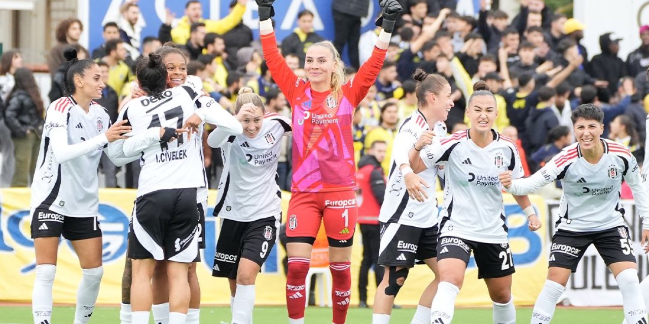 Kadın futbolunda derbiyi Beşiktaş kazandı