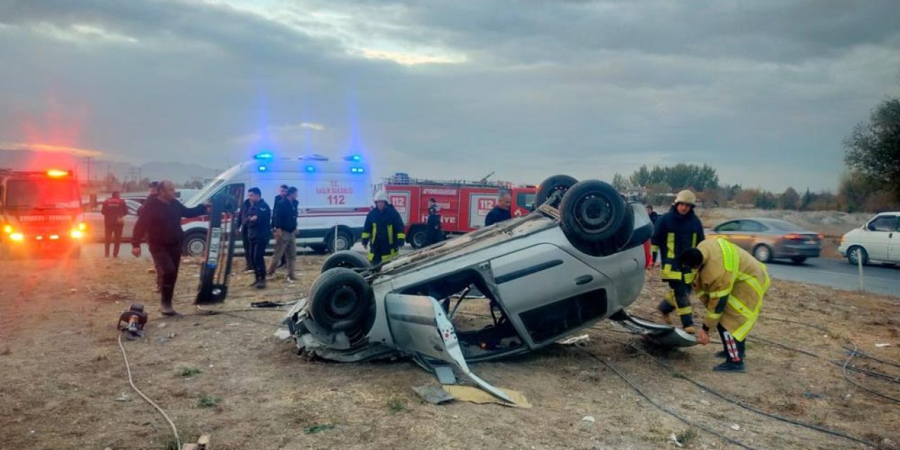 Konya yolunda cezaevindeki kocasını ziyaretten dönen kadın kazada öldü