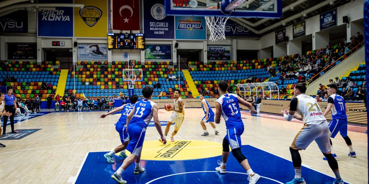 Konya ekipleri potada haftayı galibiyetle tamamladı