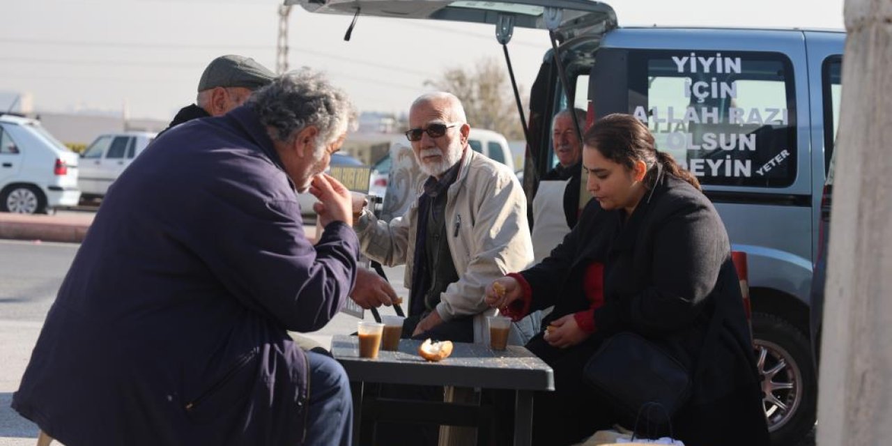 Konya’nın çorbacı dayısının hayır hikayesi