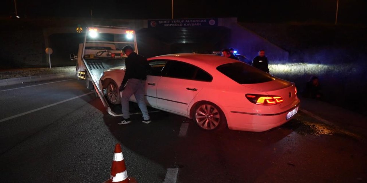 Konya yolunda kaza! Sürücü alkollü çıktı