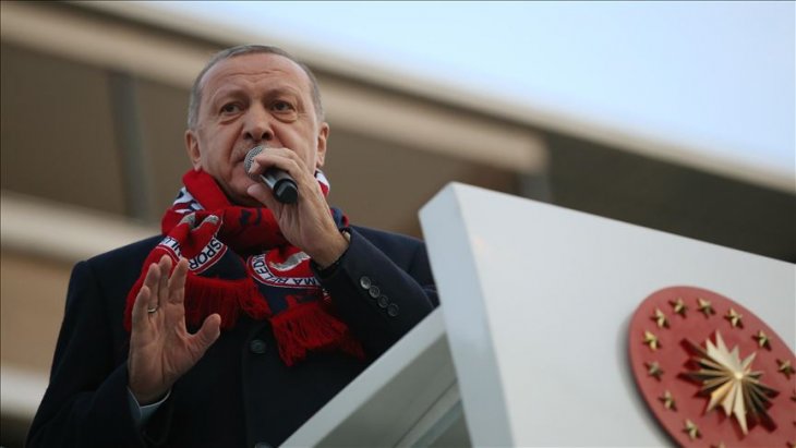 Erdoğan: PKK'lı canilerin cirit attığı bölgelerde şimdi huzur ve barış var