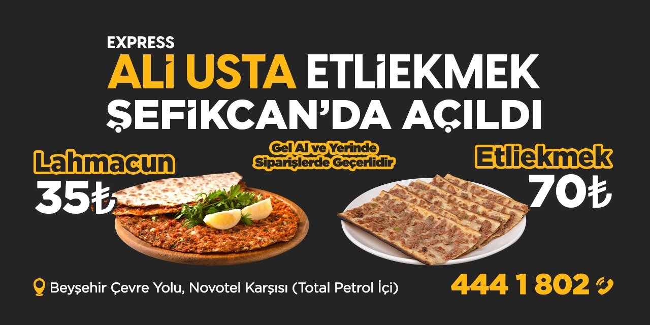 Ali Usta Etliekmek açıldı